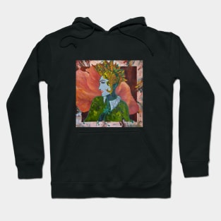 "The girl with the mohawk" Hoodie